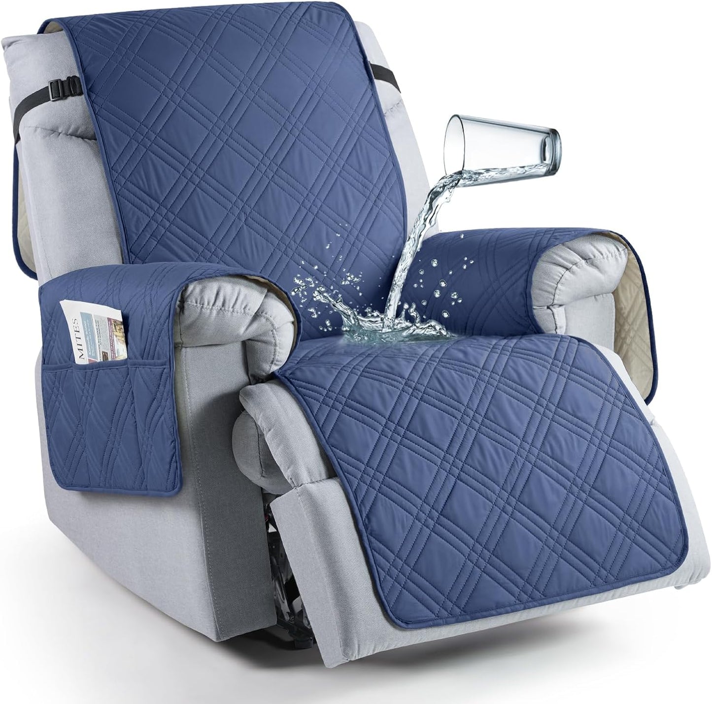 TAOCOCO Waterproof Recliner Chair Cover for Small Chairs