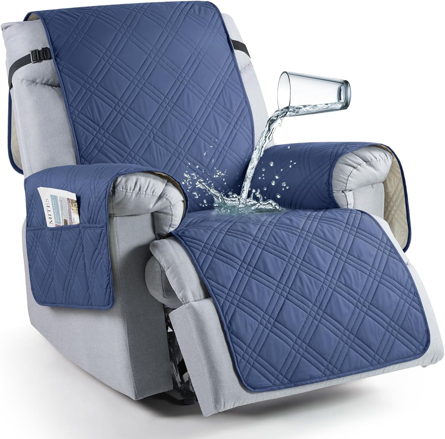 TAOCOCO Waterproof Recliner Chair Cover for Small Chairs