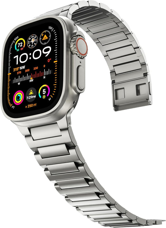 LULULOOK Titanium Band - Super DLC Scratch Resistance