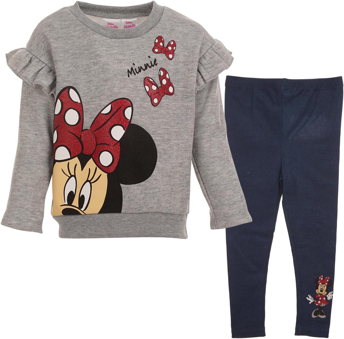 Minnie Mouse Fleece Outfit Set - Cozy Style for Kids!