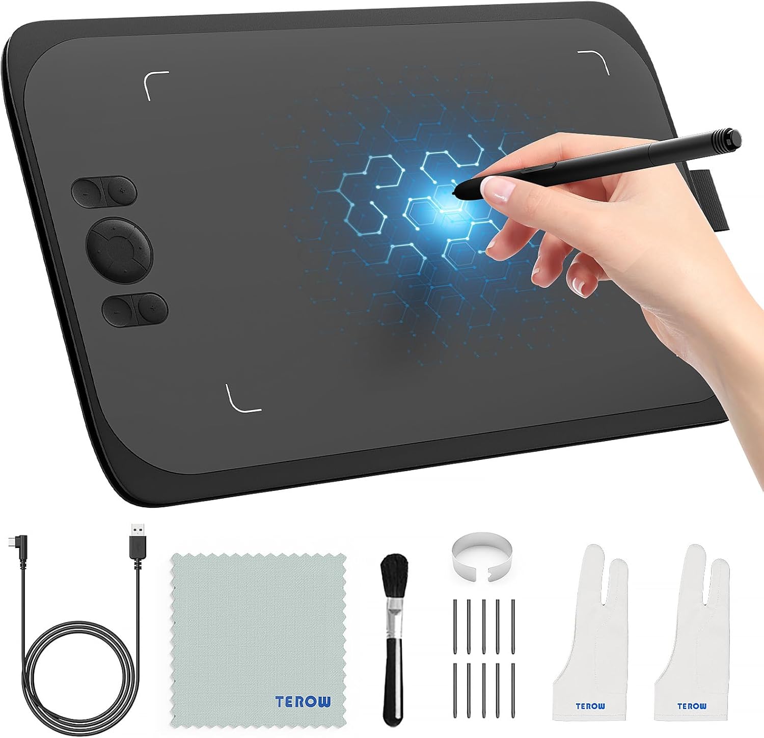 UGEE M808 Drawing Tablet with 8192 Levels Pressure Sensitivity