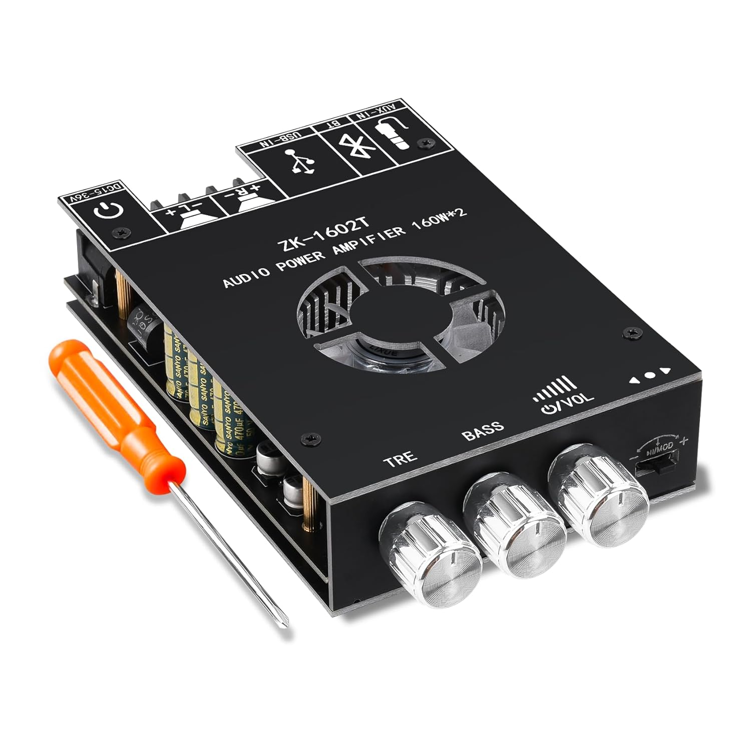 Daakro 160W Bluetooth Amp Board, Wireless Home DIY Speaker