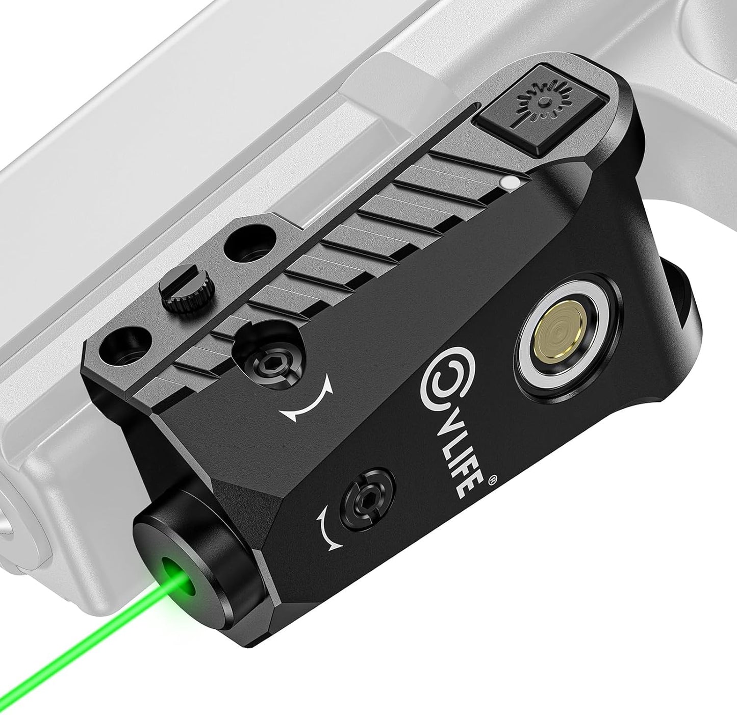 CVLIFE Picatinny Red/Green Laser Sight for Tactical Precision