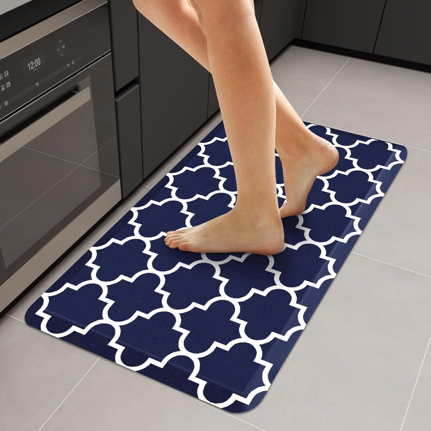 WISELIFE Anti Fatigue Floor Mat - Ergonomic Comfort for Home