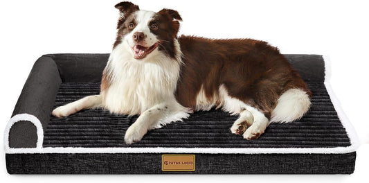 Patas Lague Orthopedic XL Dog Bed for Large Dogs 42inX28in