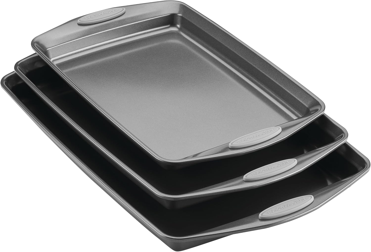 Rachael Ray Nonstick Bakeware Set with Grips for Easy Baking