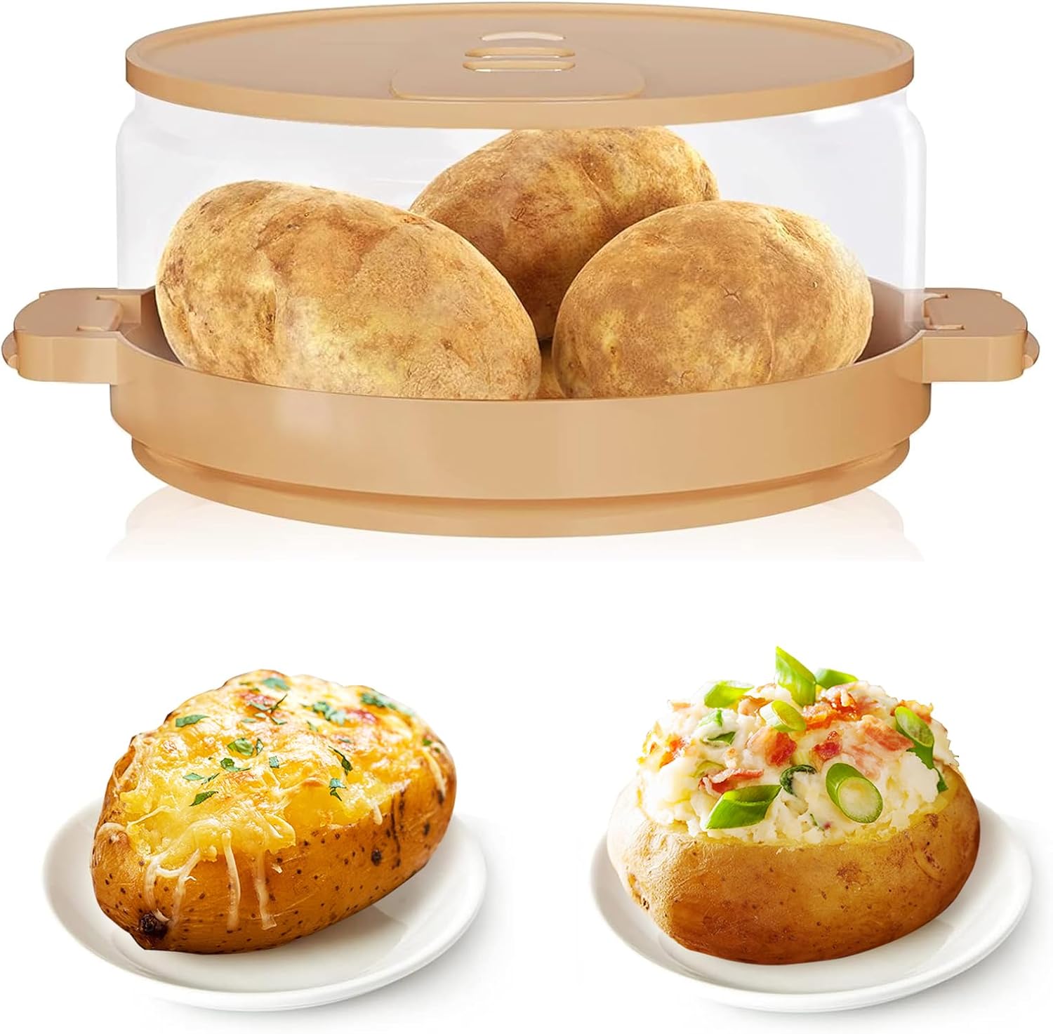 Quick Cook Microwave Potato Steamer