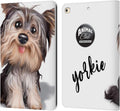 Animal Club International Yorkie Faces Leather Wallet Case for iPad
