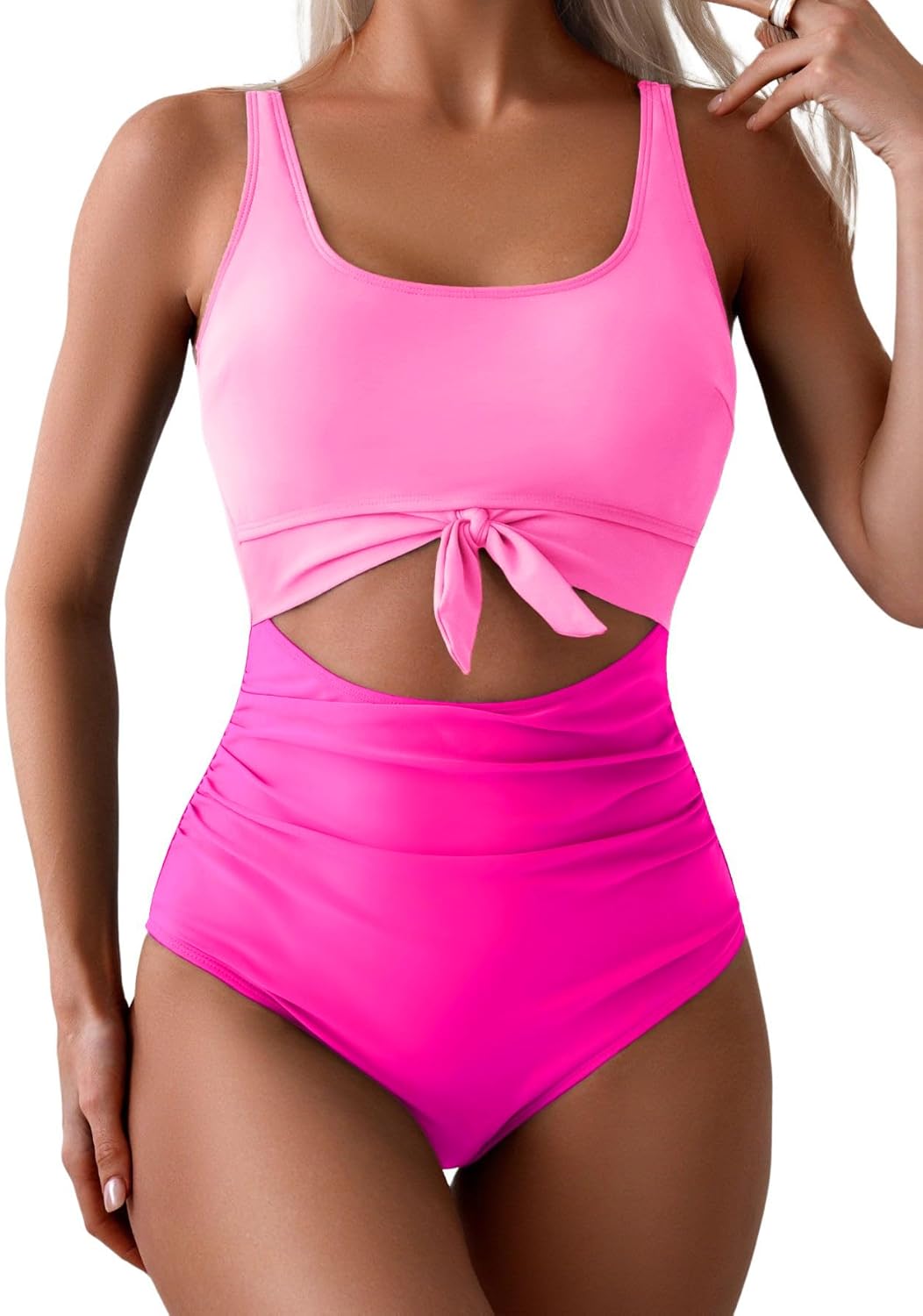 Eomenie Women's One Piece Swimsuit for Tummy Control & Style