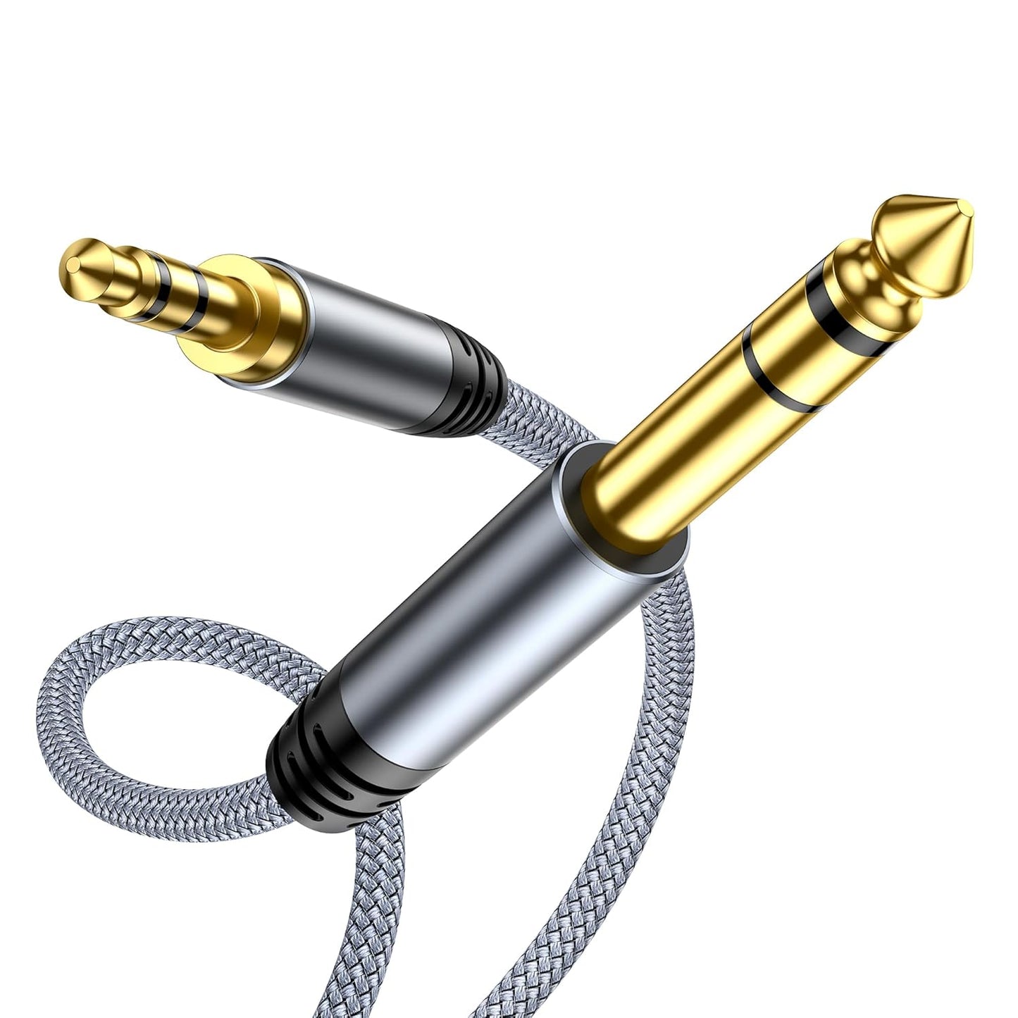 Highwings 3.5mm to 6.35mm Stereo Audio Cable - Universal Compatibility