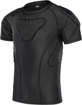 Youth Boys Football Rib Protector Padded Compression Shirt - Nylon