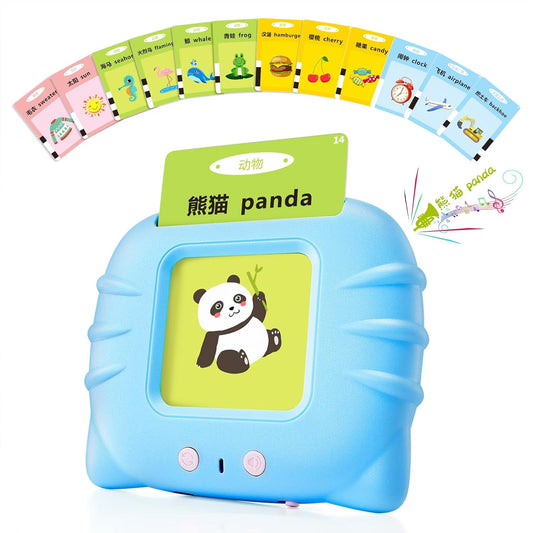 Chinese & English Bilingual Talking Flash Cards for Toddlers