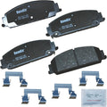 Bendix Priority1 CFC1351 Ceramic Front Brake Pads - Quiet, OE Fit