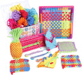 Weaving Loom Kit Toys for Kids and Adults - Complete 7 in Loom Set