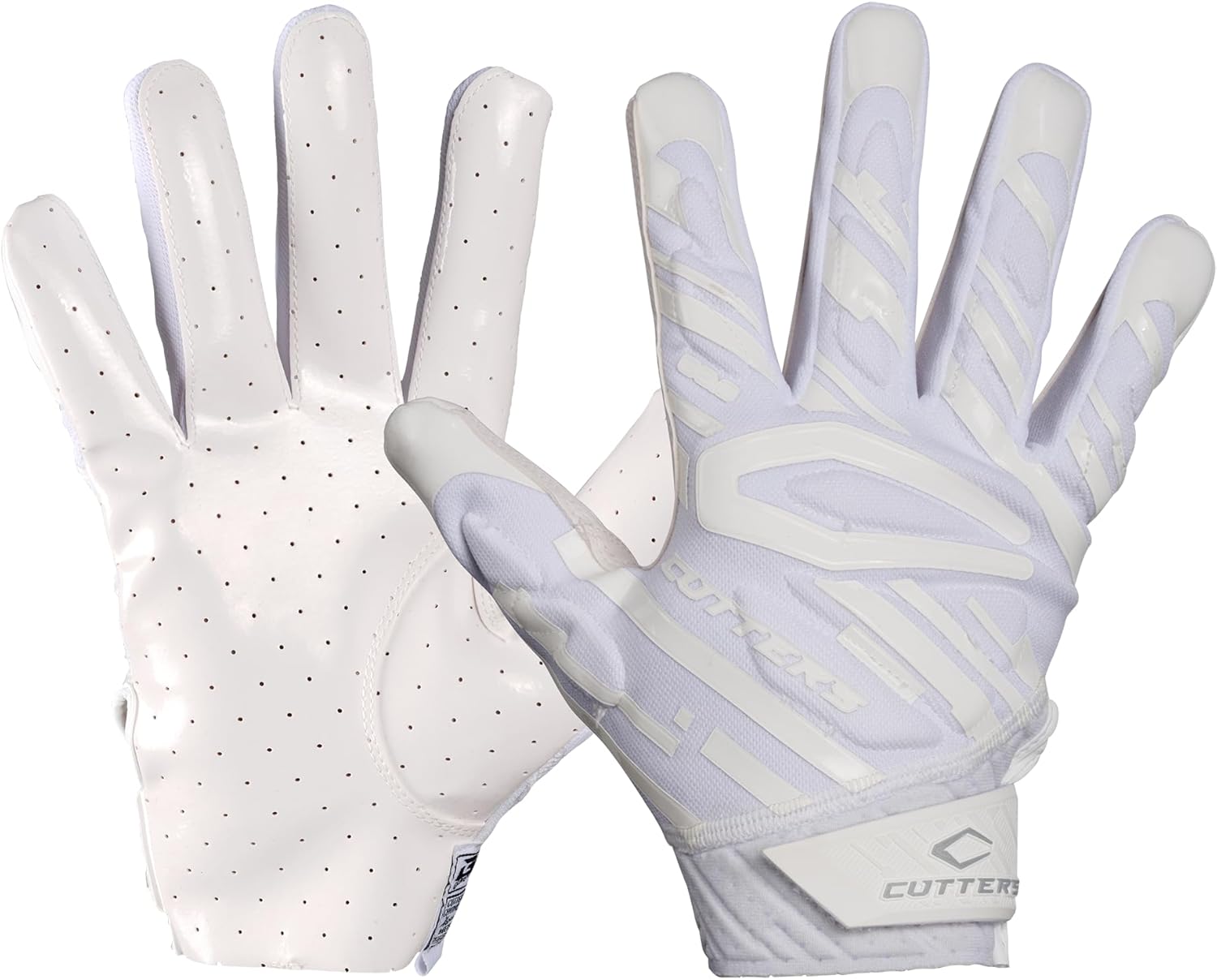Cutters Gamer Padded Football Glove for All Positions Players