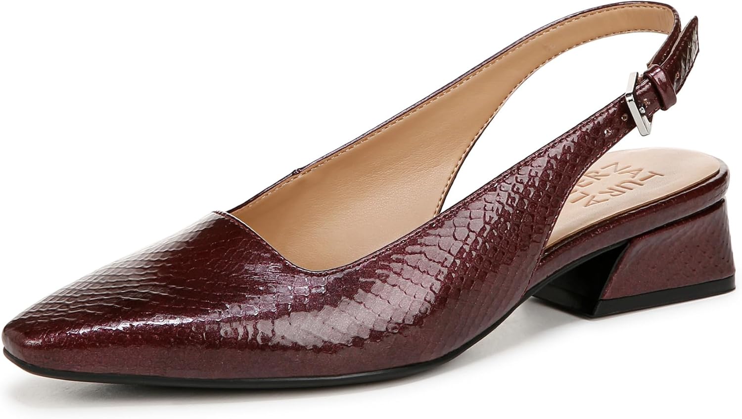 Naturalizer Women's Ginger Snip Toe Slingbacks for Comfort
