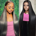 22 Inch 13x6 Lace Front Wig Human Hair HD Lace - Natural Hairline