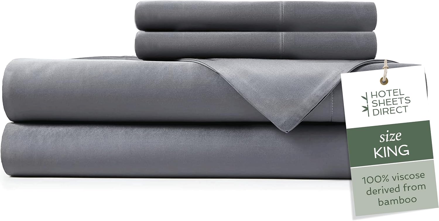 Luxurious King Size Bamboo Bed Sheet Set for Ultimate Comfort
