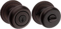 Kwikset Juno Entry Door Knob with Lock - Secure Keyed Handle