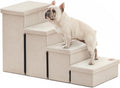 Dog Stairs for Small Medium or Large Dogs with Storage - Foldable