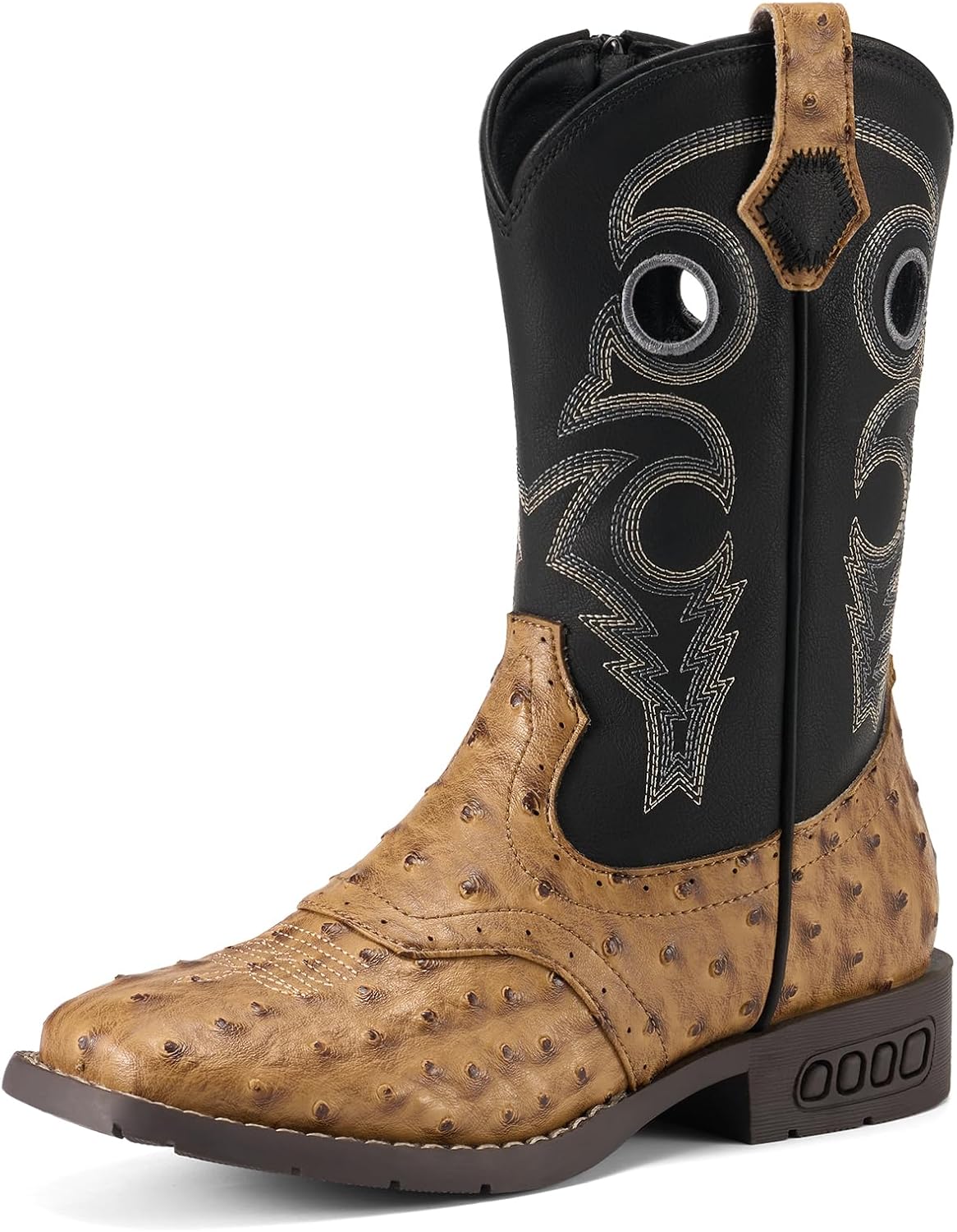 Rollda Boys Cowboy Boots for Kids - Stylish Western Design