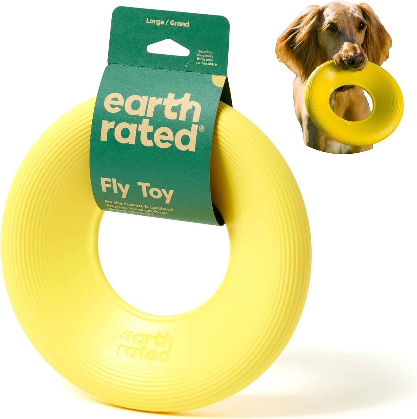 Interactive Floating Dog Disc - Earth Rated