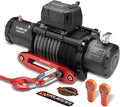 13500lb Waterproof Electric Winch with 85ft Synthetic Rope - Black