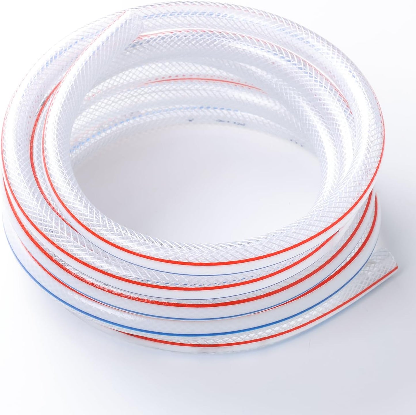 Eoiips 2 ID PVC Braided Clear Flexible Vinyl Tubing for Liquid