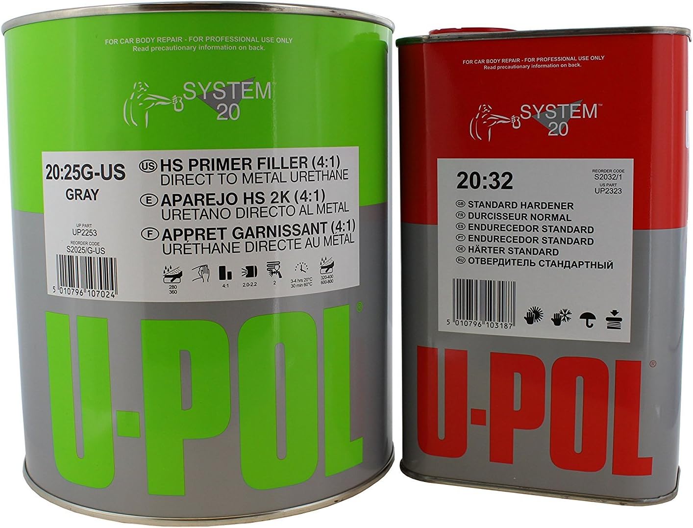 U-POL High Solids Urethane Primer Kit for Superior Coverage