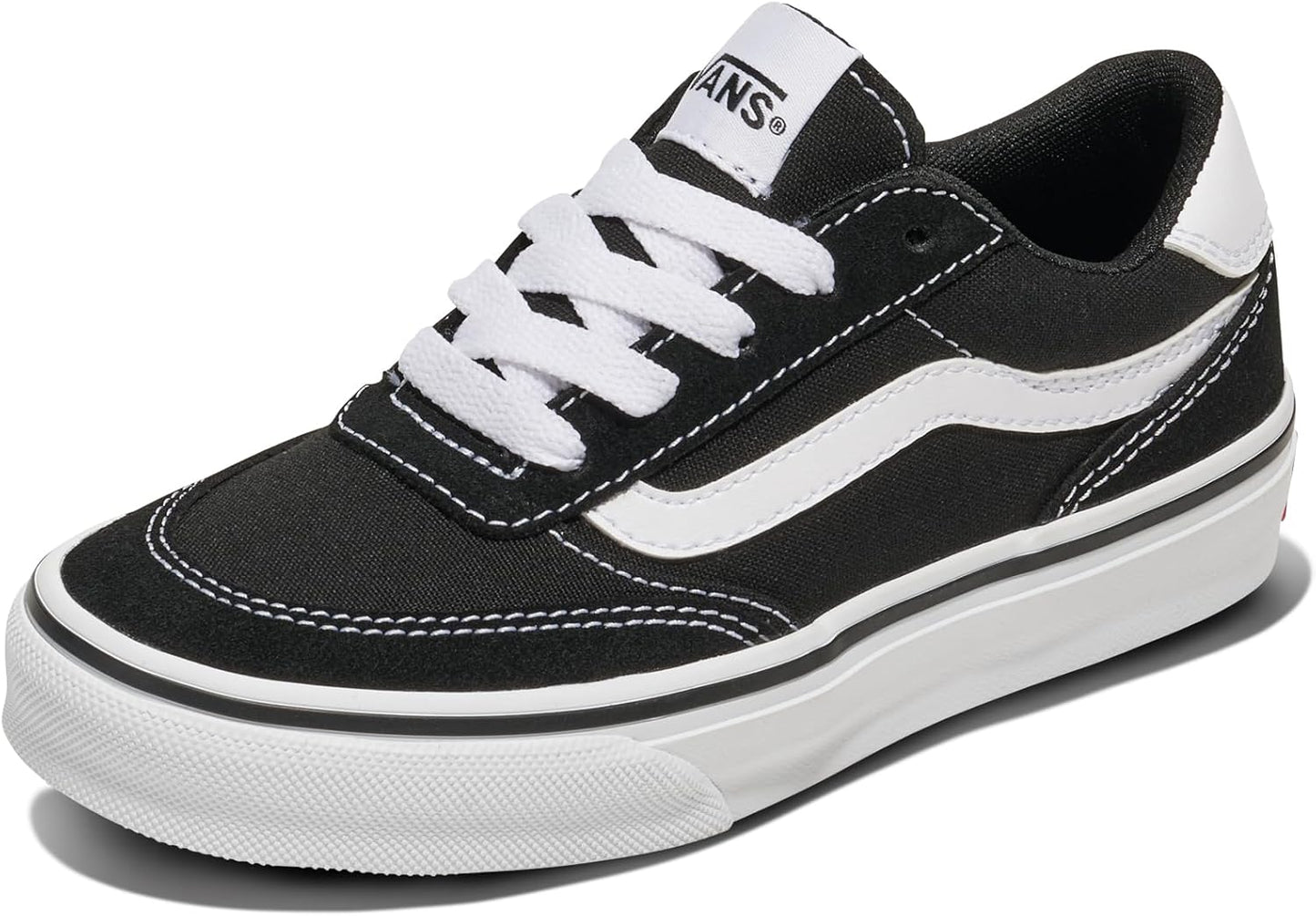 Vans Kids' Brooklyn LS Low-Top Sneakers for All-Day Comfort