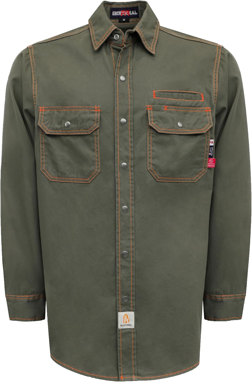 BOCOMAL FR Shirts for Men: Durable Water Repellent Welding Gear