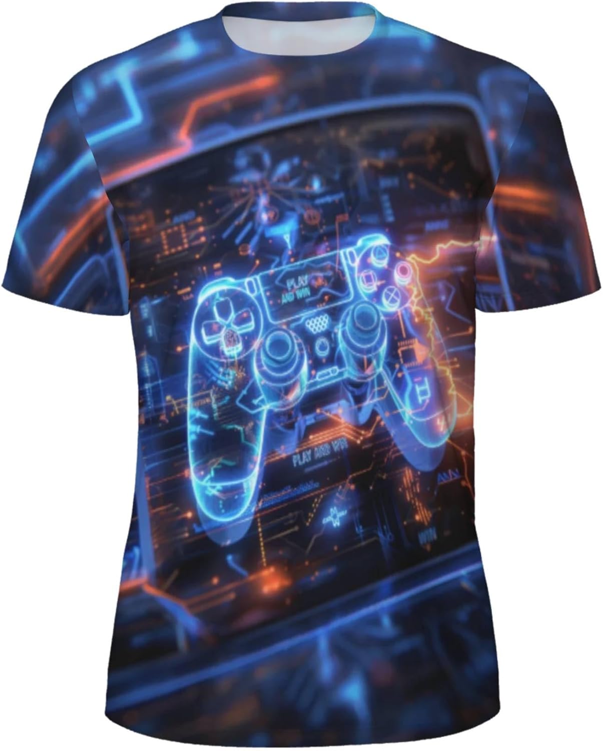 High-Def 3D Graphic Tee for Everyday Comfort