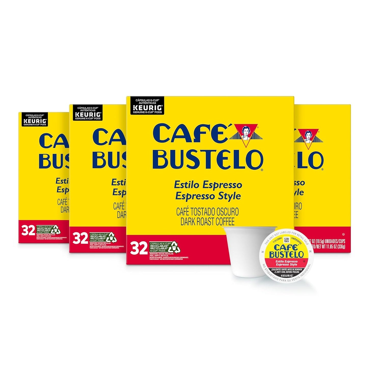 Cafe Bustelo Espresso Style Dark Roast Coffee K-Cup Pods Review