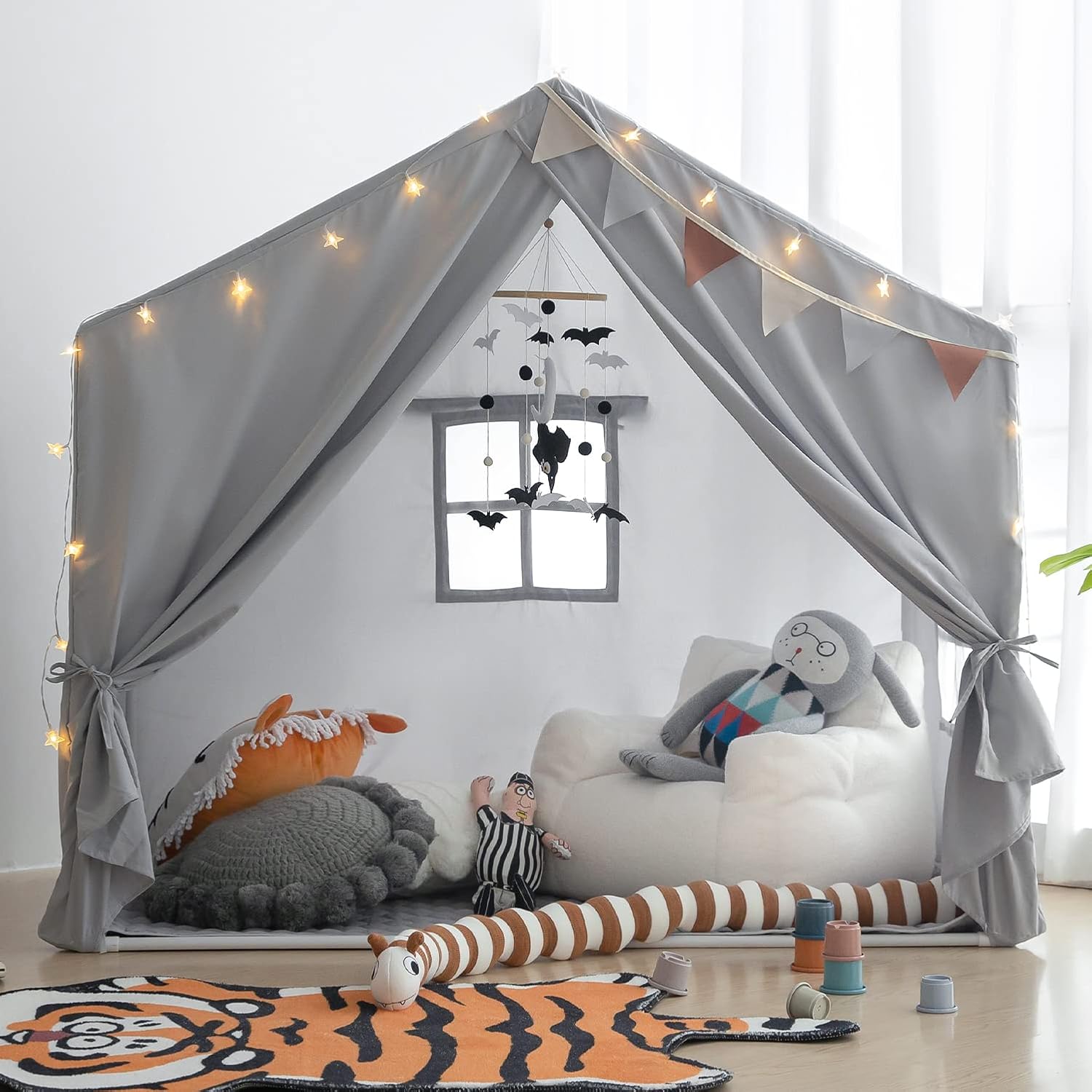Kids Play Tent Indoor - Razee Large Playhouse Tent for Fun