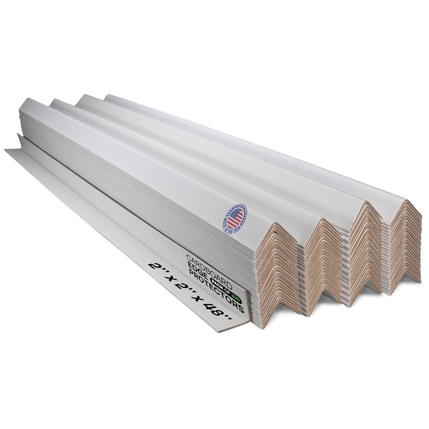 Cardboard Edge Protector 2 X 2 X 48 for Safe Shipping and Packing