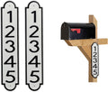 Mailbox Number Plaque - Super Reflective, Pre-Drilled Outdoor Sign