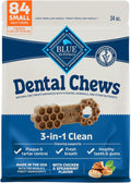Blue Buffalo Small Dental Chews for Dogs - Daily Care Treats
