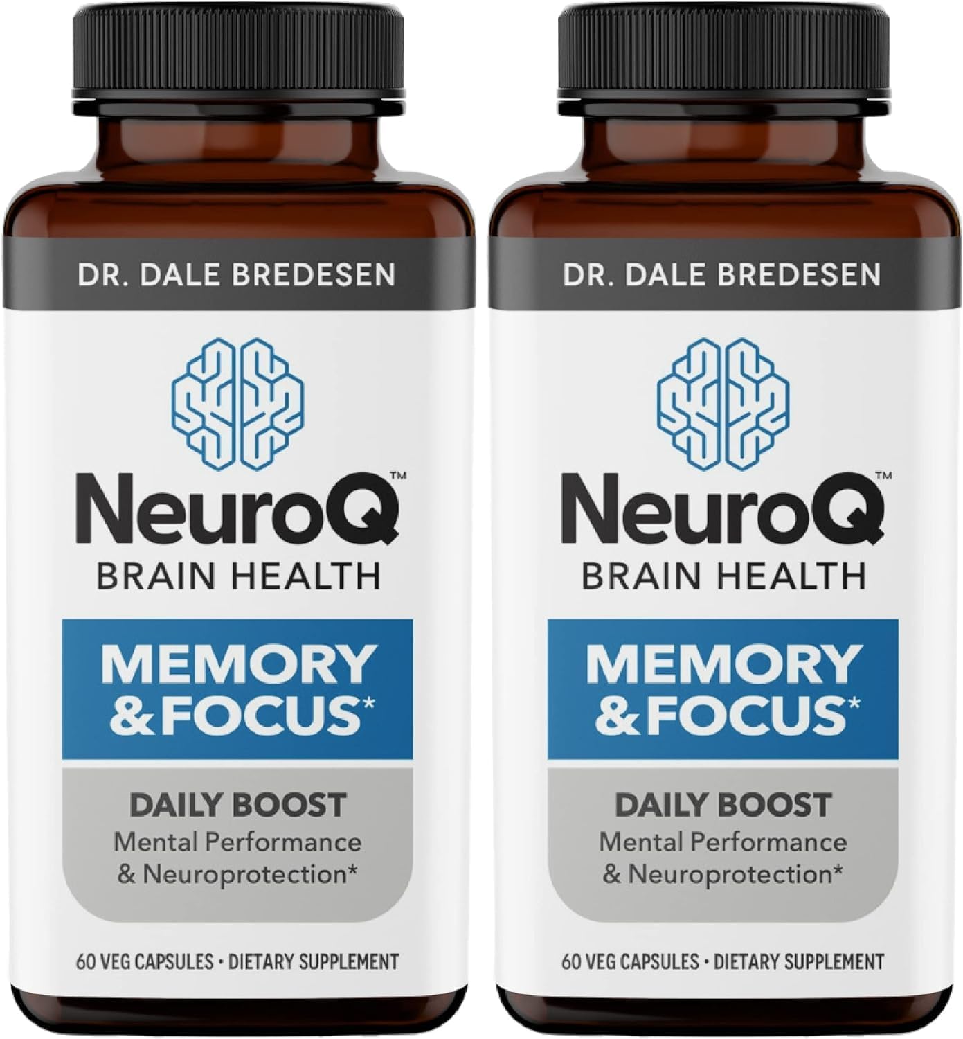 NeuroQ Memory & Focus - Boost Cognitive Performance & Brain Health