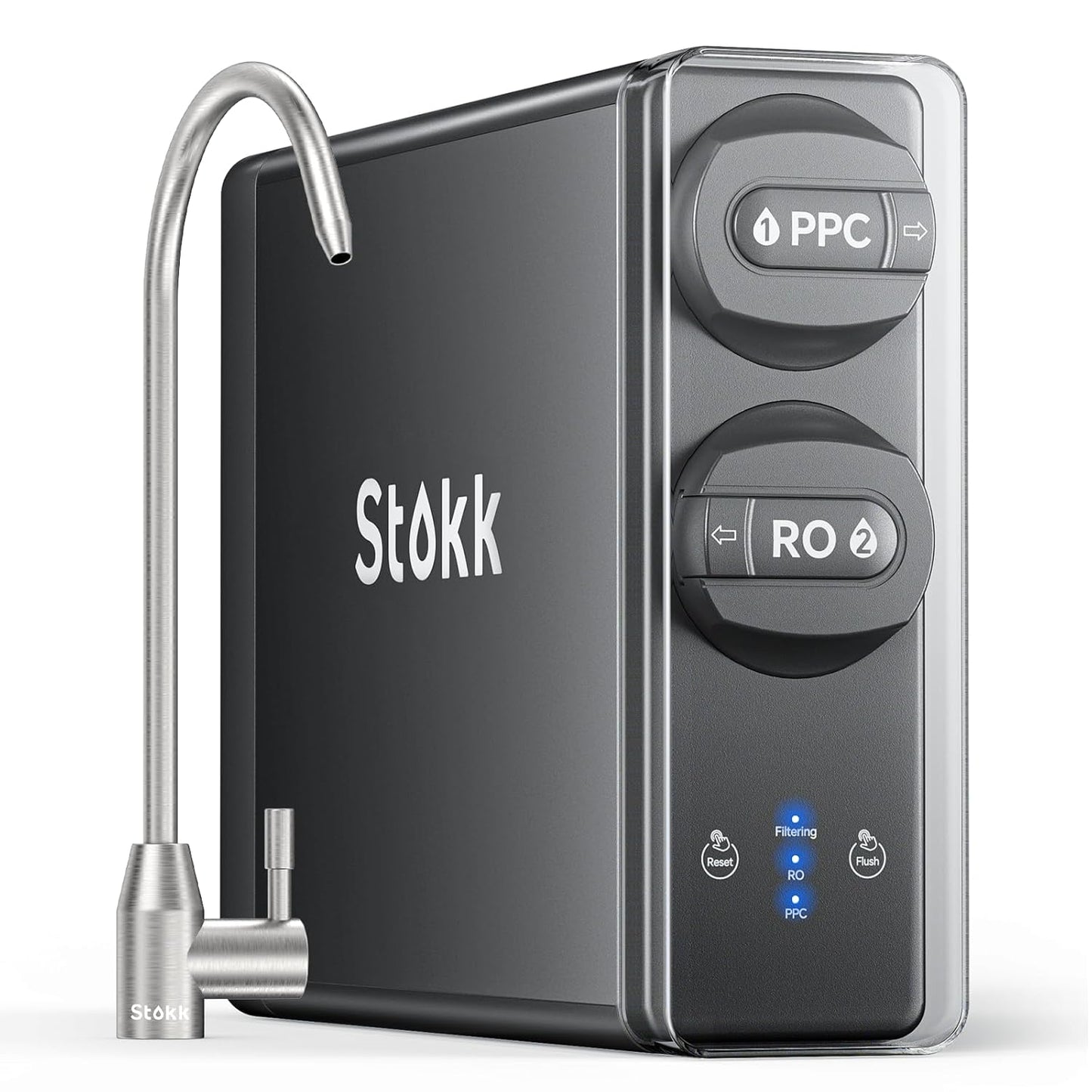 Stokk Reverse Osmosis System: 8 Stage Tankless Water Filter