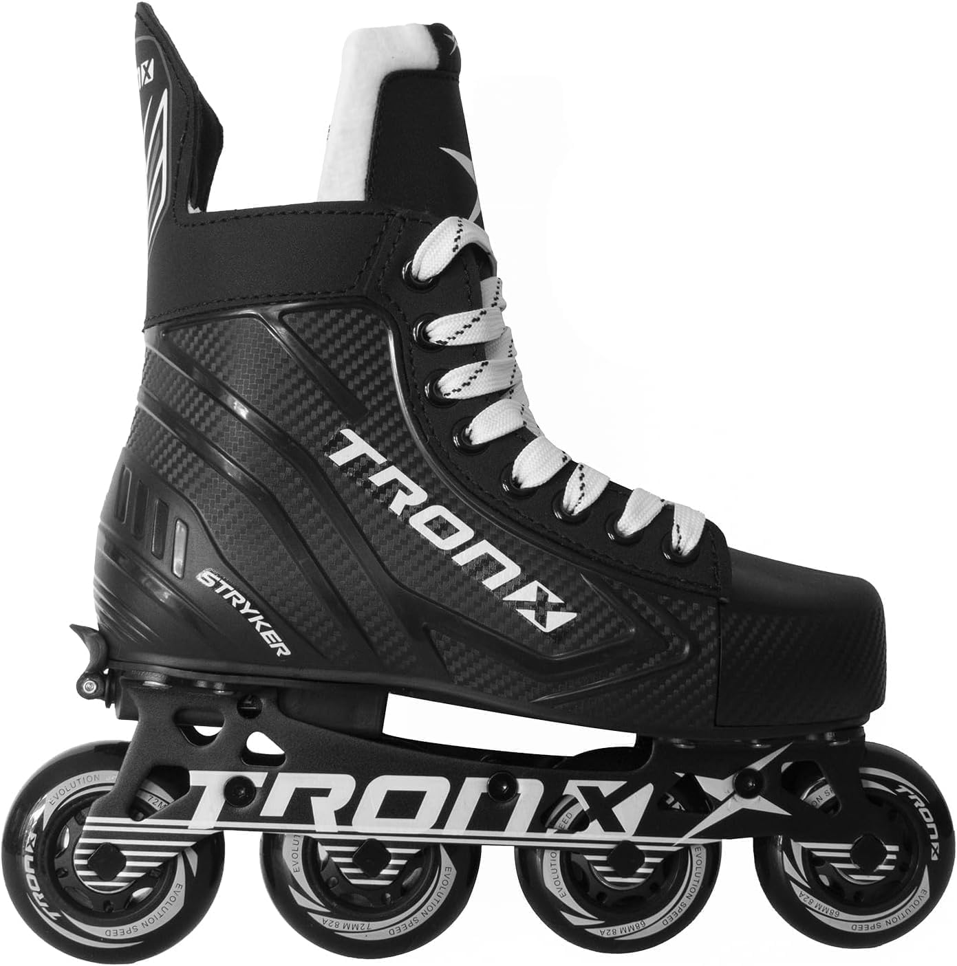 TronX Stryker Adjustable Inline Hockey Skates for All Ages