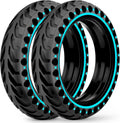 2-Pack 50/75-6.1 Tubeless Scooter Tires 8.5x2 Solid Puncture-Proof