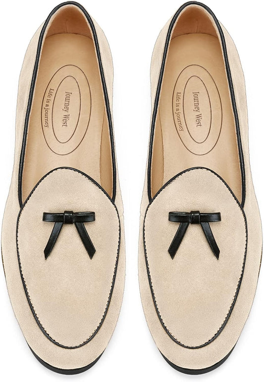 Journey West Suede Tassel Loafer for Women in Many Colors