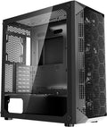 PC Gaming Case Full-Tower with High-Airflow Panel - Spacious Cooling