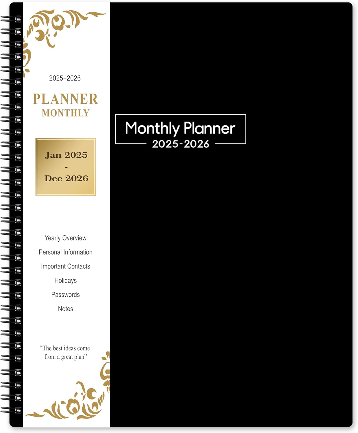 Coboll 2-Year Monthly Planner - Stay Organized 2025-2026!