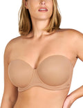 Strapless Bra for Women Large Bust Full Coverage - Non Slip Support
