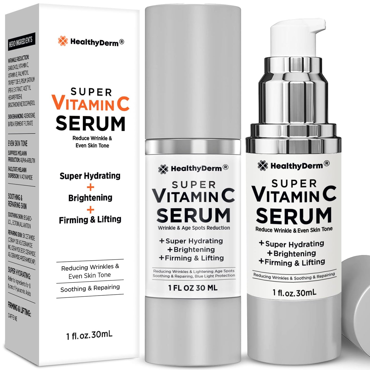 Super Vitamin C Serum for Women Over 70: Hydrating & Lifting