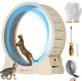 Large Cat Exercise Wheel by MIWOOYY for Indoor Cats 39.3in