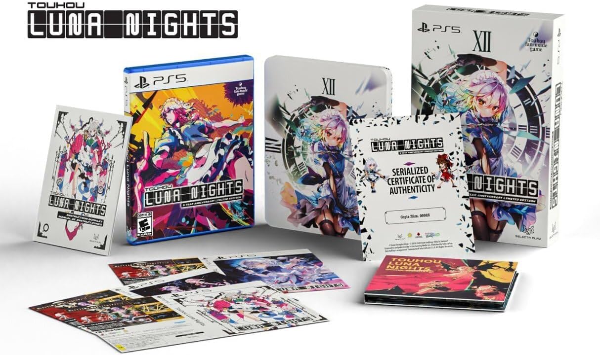 Touhou Luna Nights 5Yr Anniversary Edition for Playstation 5 Review