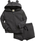 GAP baby-boys Hoodie and Short Outfit Set - Warm, Easy Wear