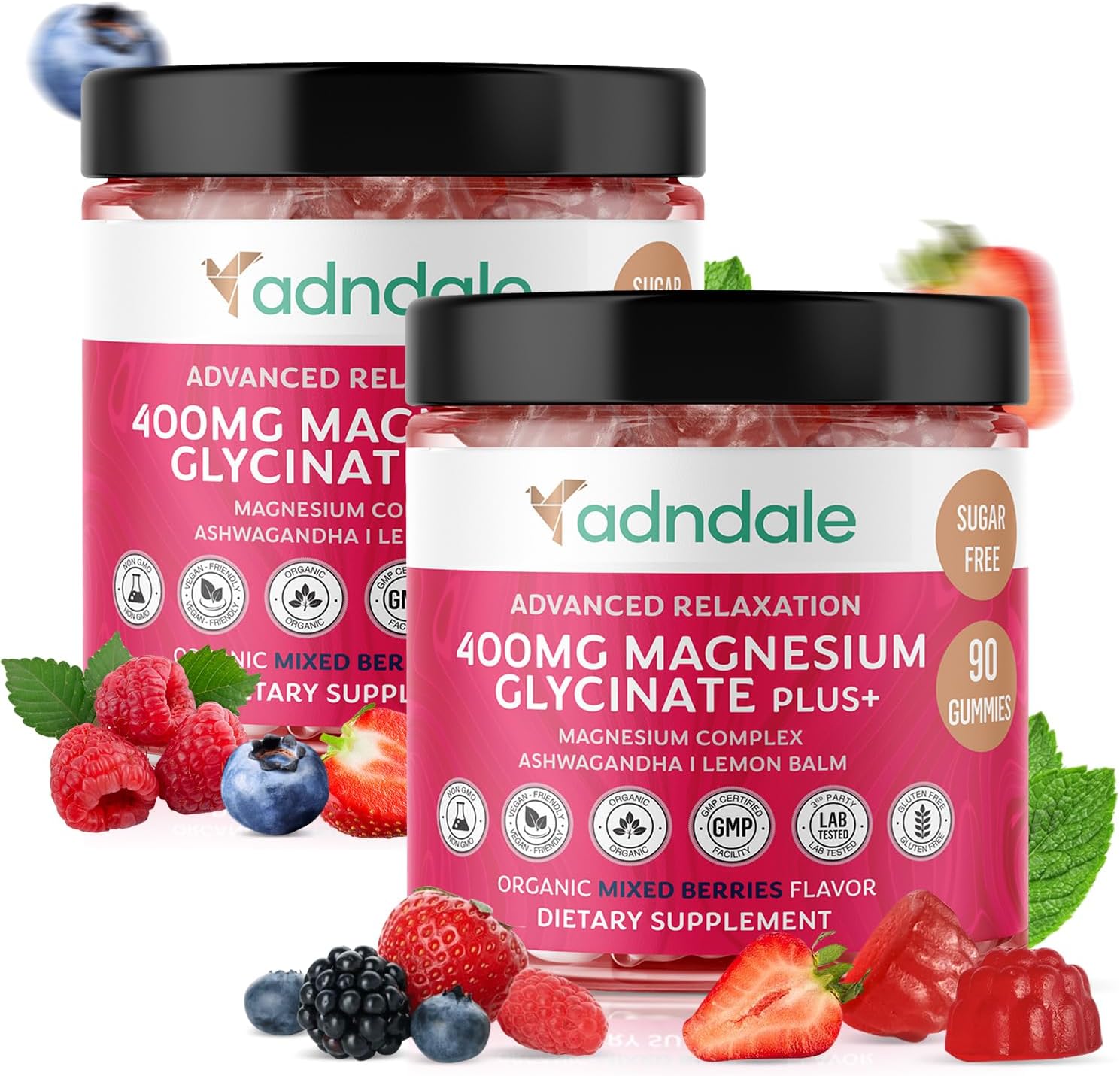 Magnesium Glycinate Gummies for Relaxation & Stress Relief
